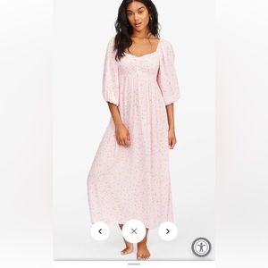 Billabong Swept Away Floral Midi Dress NWT soft girl